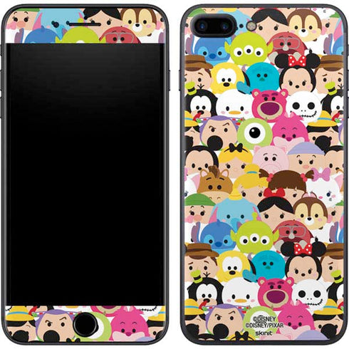 Disney Tsum Tsum Close up Characters iPhone 8 Plus Skin